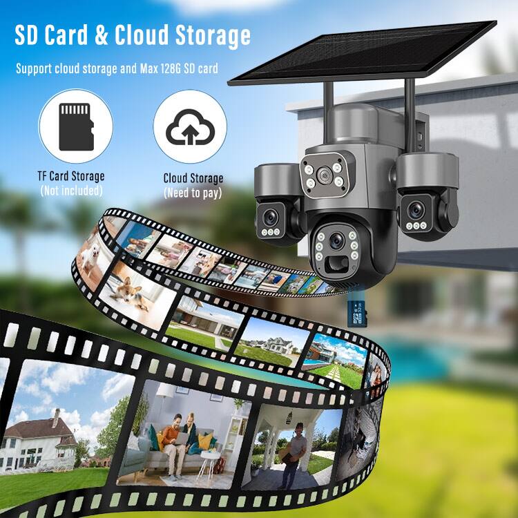 SD Card & Cloud Storage

Support cloud storage and Max 128G SD card

TF Card Storage (Not included)

Cloud Storage (Need to pay)