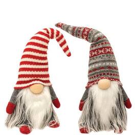 BreeBe - Santa Gnome with Striped Hat 2 Asstd - Multicolor