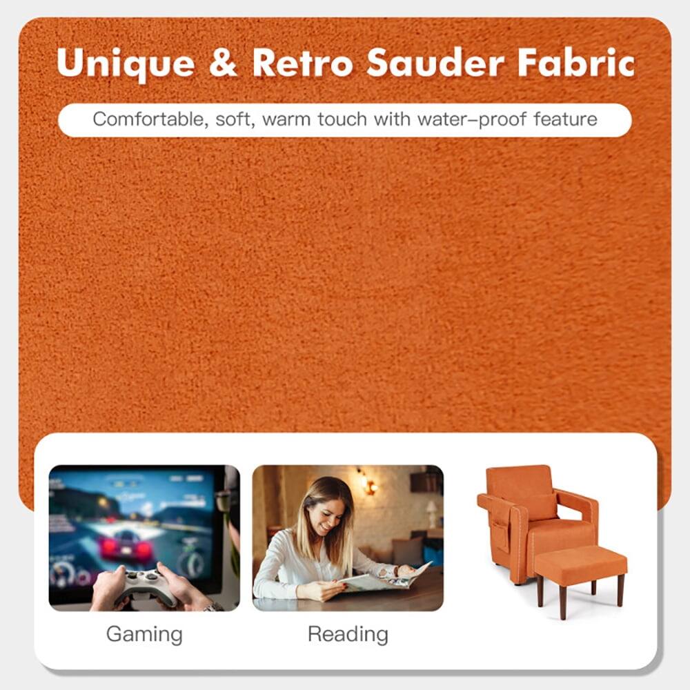 Unique & Retro Sauder Fabric  
Comfortable, soft, warm touch with water-proof feature  

Gaming  
Reading