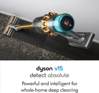 Dyson V15 Detect Absolute Cordless Vacuum Gold - Best Buy Dyson V15 Detect Absolute Cordless Vacuum Gold - Best Buy