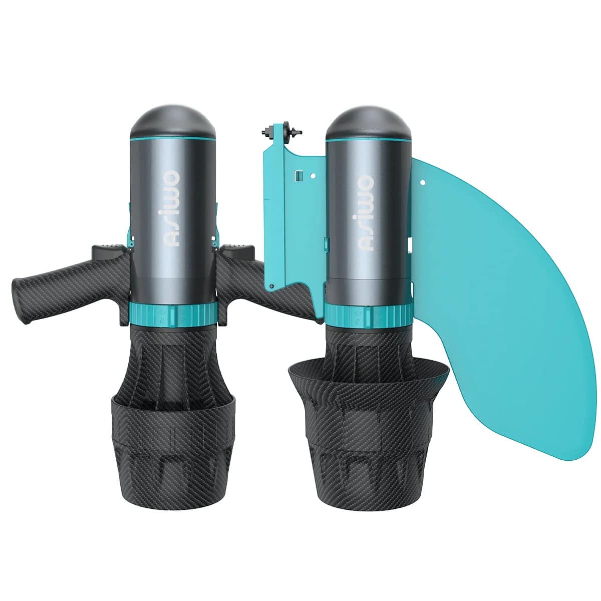 Asiwo - U1 Universal Water Scooter with Smartwatch-enabled Control - Grey