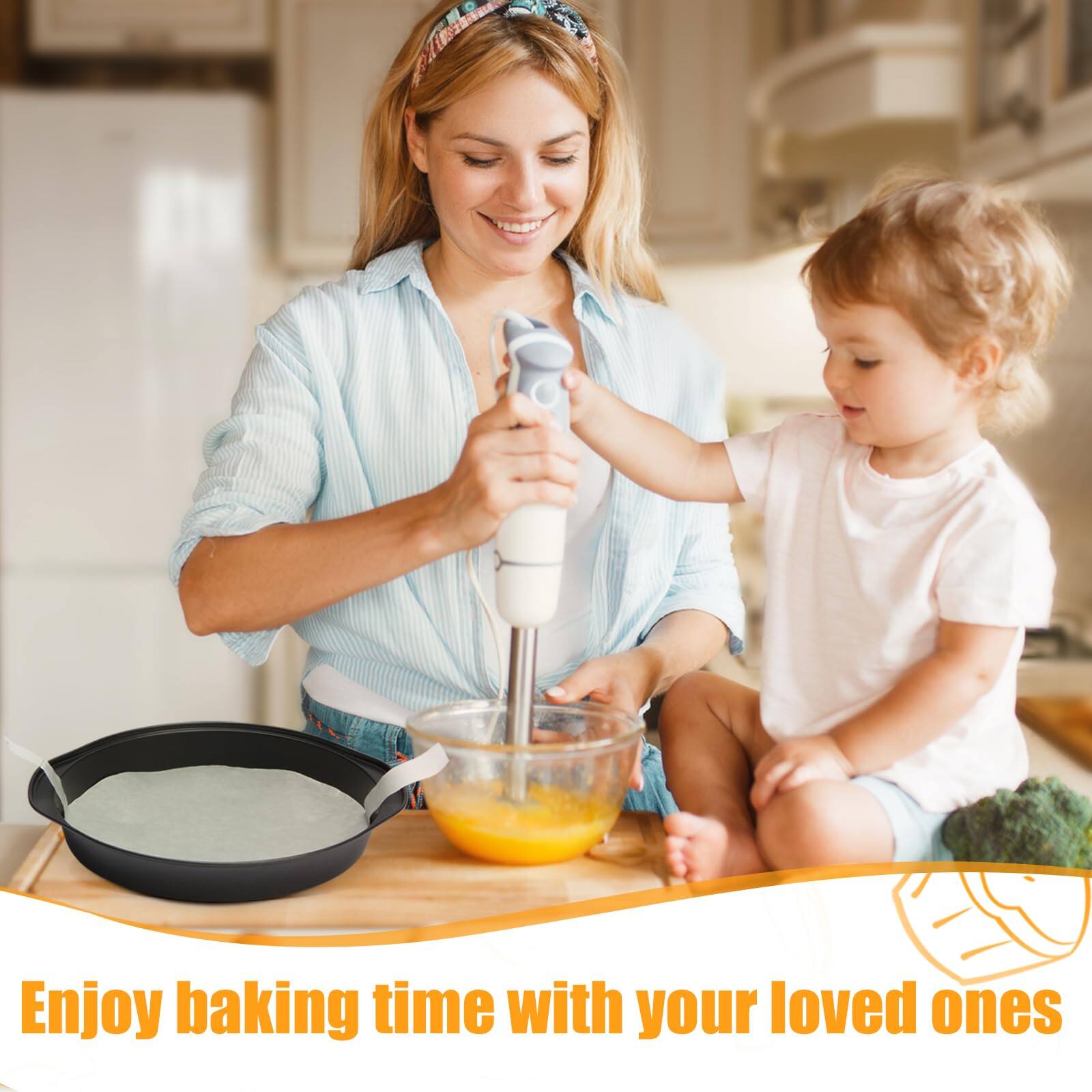 Enjoy baking time with your loved ones
