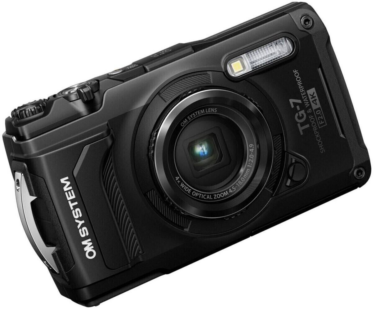 SYSTEM OM  
LENS SYSTEM OM 1:2.0-4.9 18.0mm 4x 18.0 WIDE 4.5 OPTICAL ZOOM  
WATERPROOF 4K & TG-7 F2.0 SHOCKPROOF