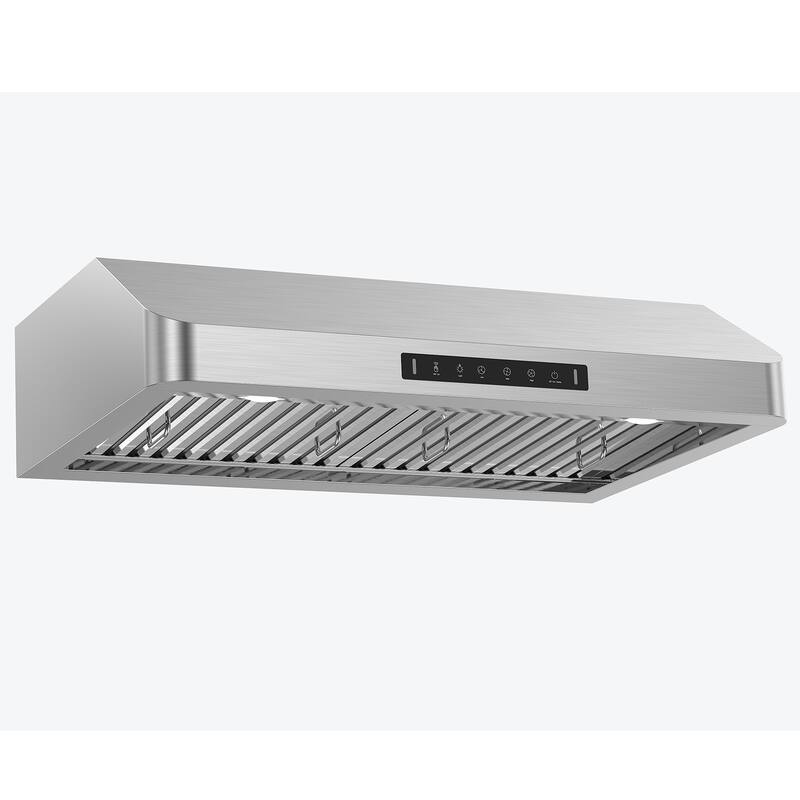Front. VIKIO - 30 inch Ducted 700-CFM Stainless steel Under Cabinet Range Hood - Stainless steel.