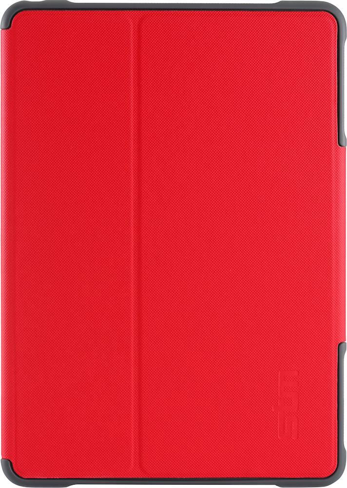 Front. STM - Dux Folio Case for Apple® iPad® mini (5th Generation) and iPad® mini 4 - Red.