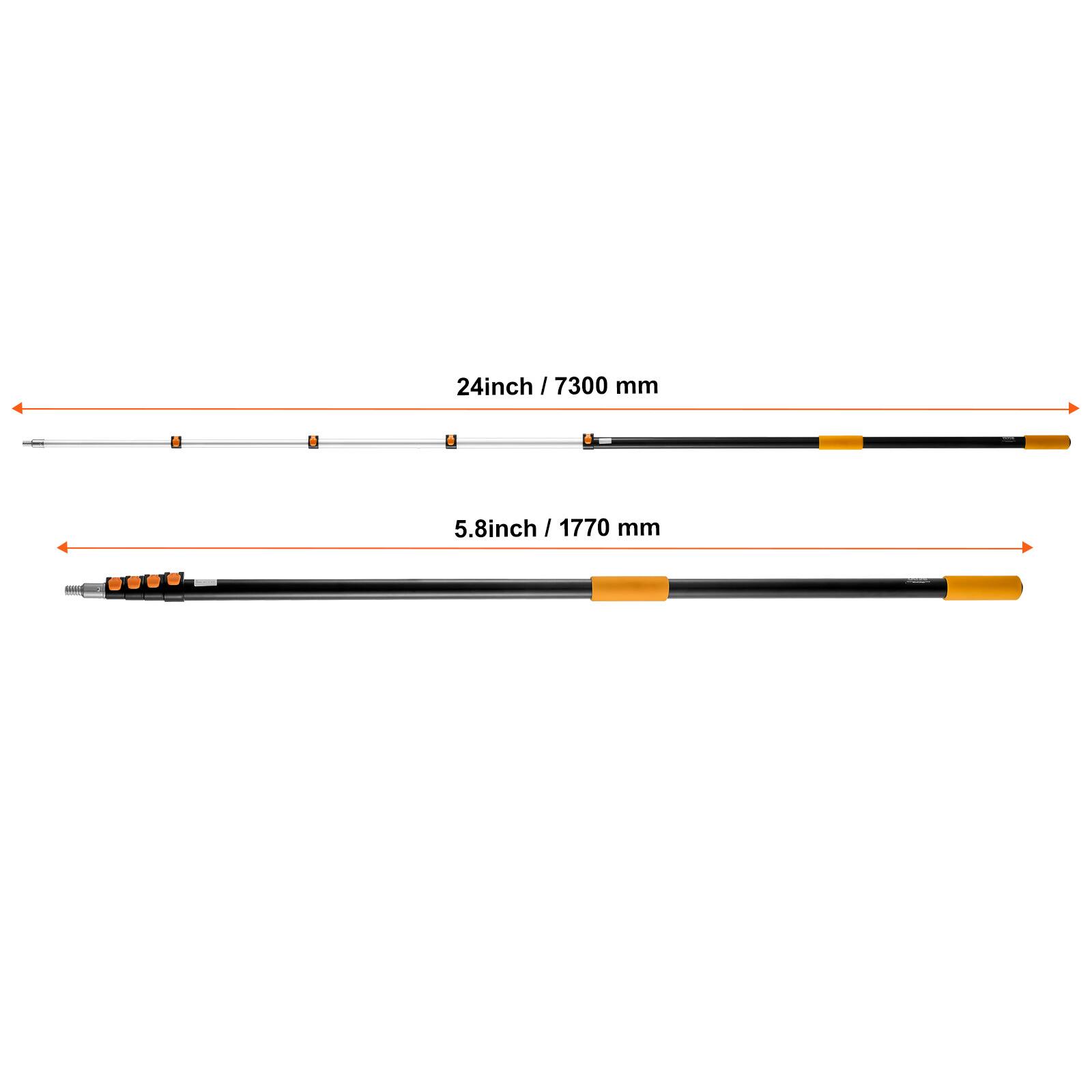 The corrected text is:

24 inch / 730 mm  
5.8 inch / 1770 mm