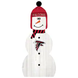 Fan Creations - Atlanta Falcons 31'' Snowman Leaner - White