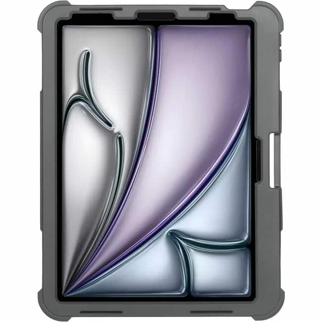 Targus - SafePort® Rugged Max Case for iPad Air® 11-inch (M3)/(M2), iPad Air® 10.9-inch (5th and 4th gen.) and iPad - Gray/Clear