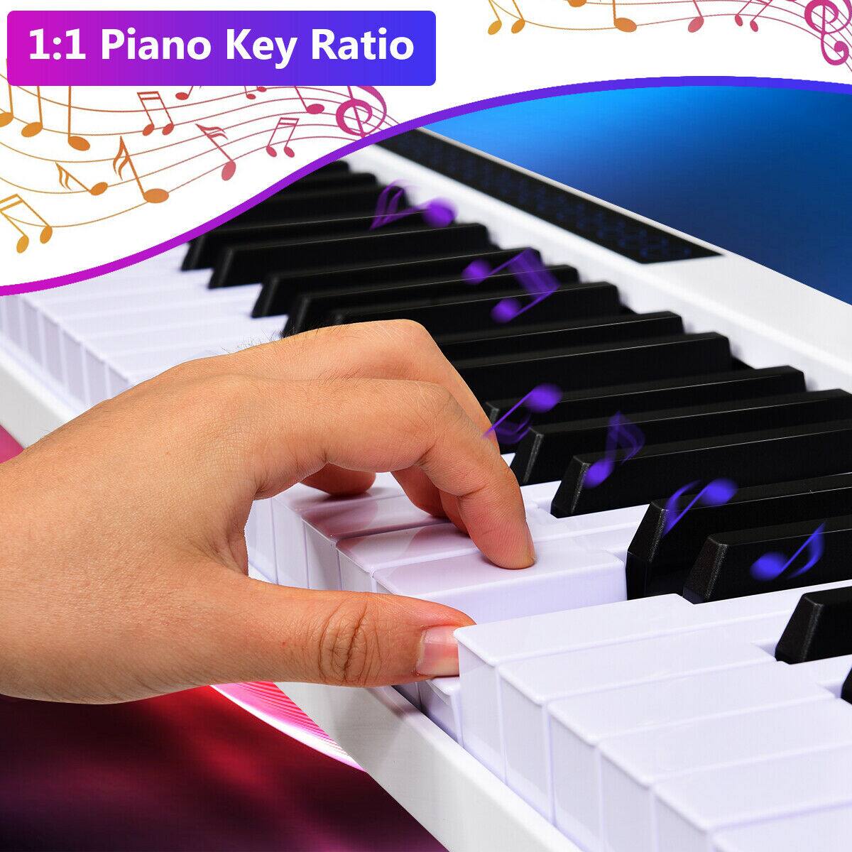 1:1 Piano Key Ratio