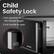 Child Safety Lock
1. Pull upwards on the release trigger
2. Pull handle to open