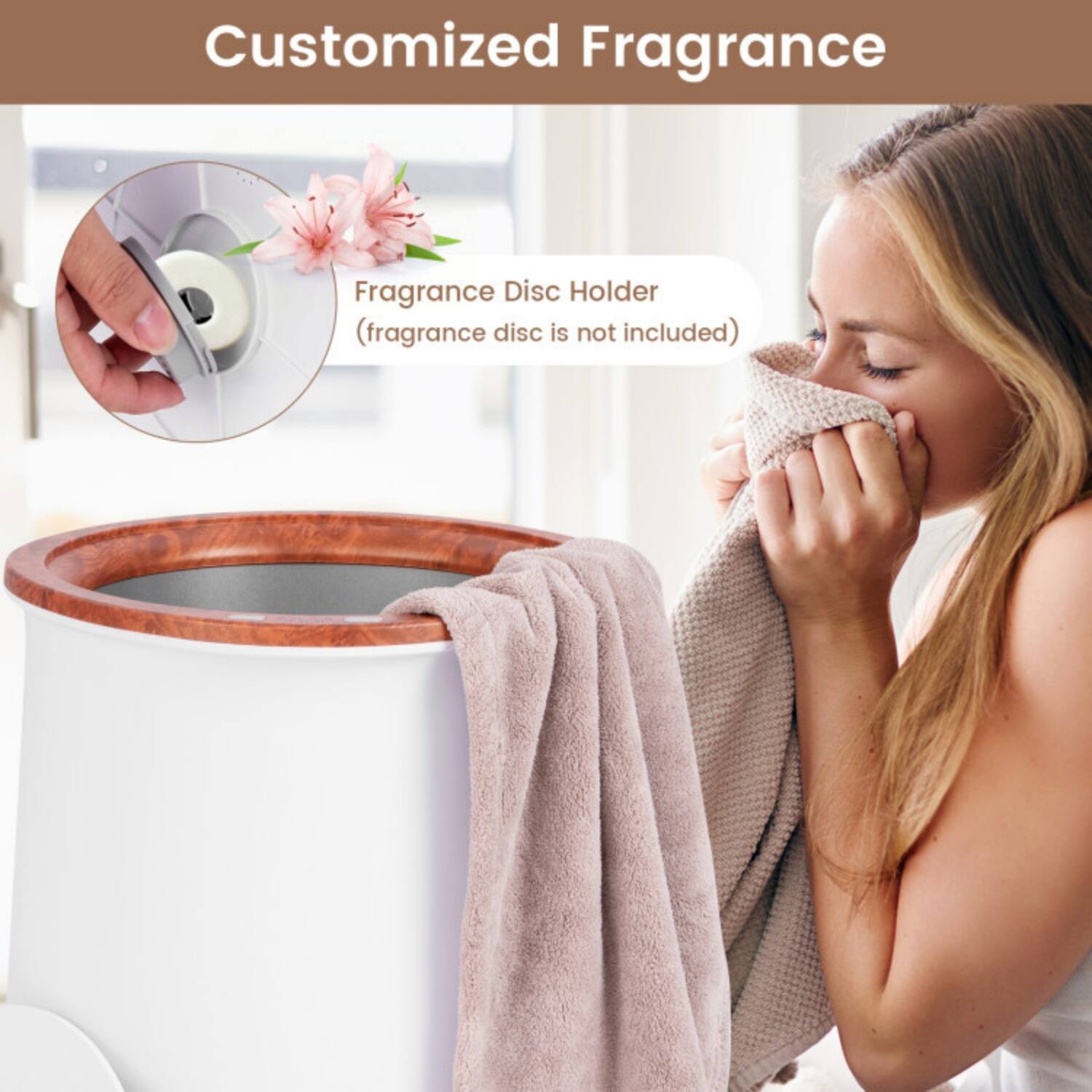 Customized Fragrance  
Fragrance Disc Holder  
(fragrance disc is not included)