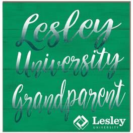 Jardine - Lesley Lynx 10'' x 10'' Grandparent Plaque - Green