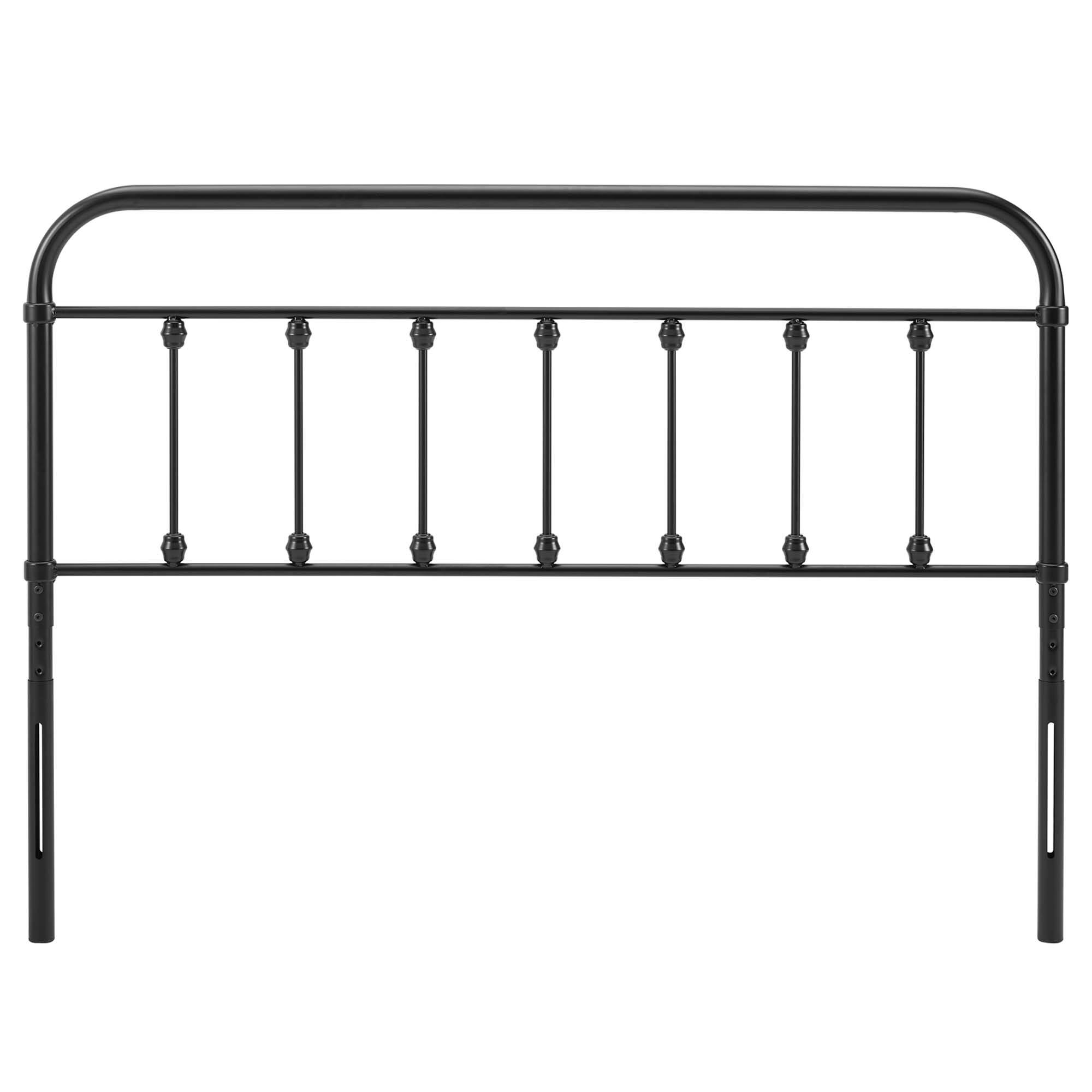 Left. Modway - Sage Metal King Headboard by Modway - Black.