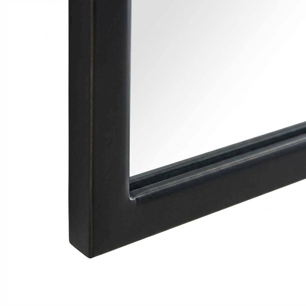 Alt View 2. FurniFact - Oil Rubbed Bronze Bathroom Mirror with Anti-Tip Hardware and ISTA Certification - Oil Rubbed Bronze.
