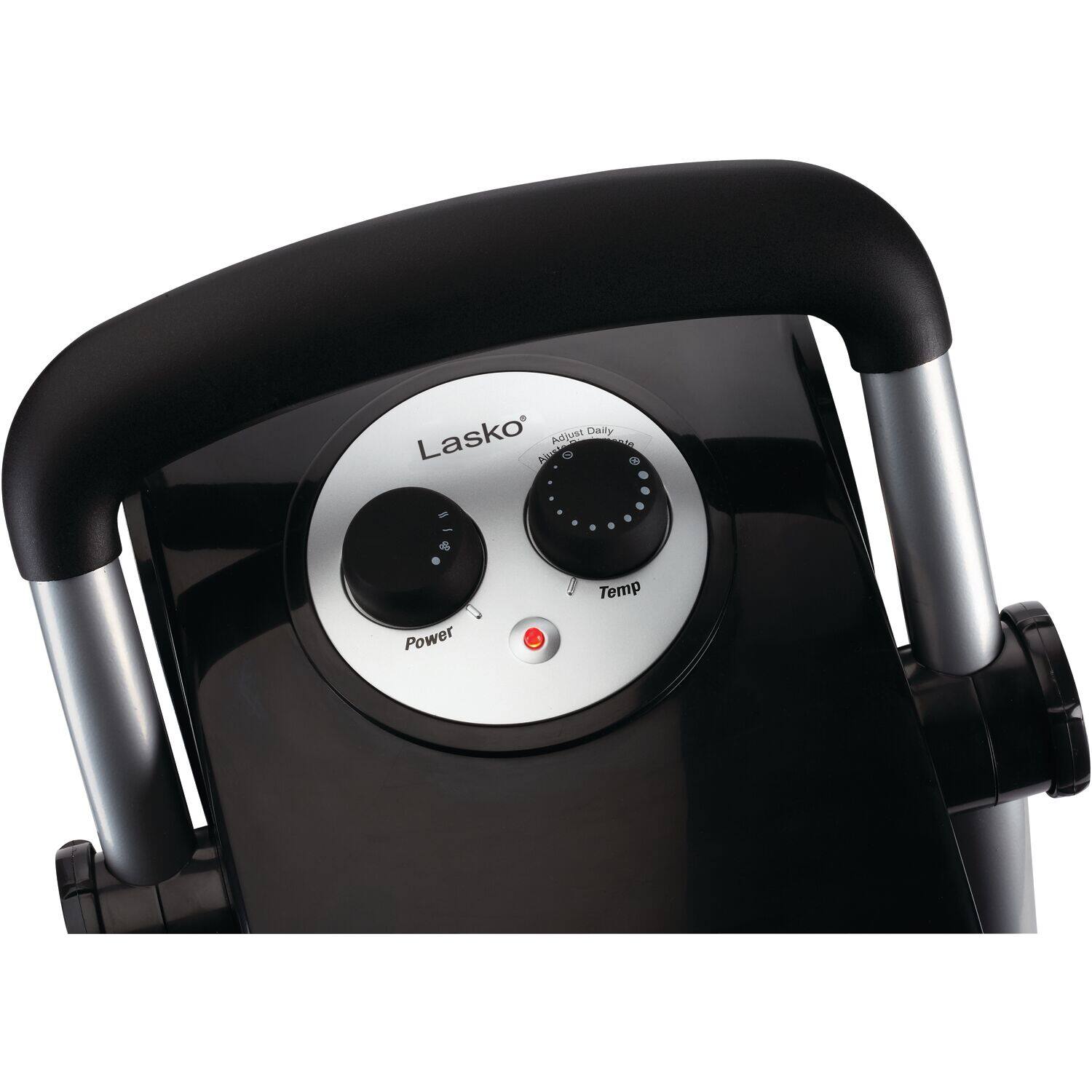 Lasko  
Adjust Daily  
Temp  
Power