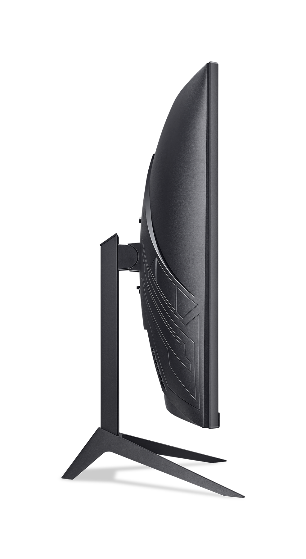 Back. Acer - Nitro ED320QUR M1biippx 31.5" Curved WQHD 2560 x 1440 180Hz 1ms VA Gaming Monitor - Black.