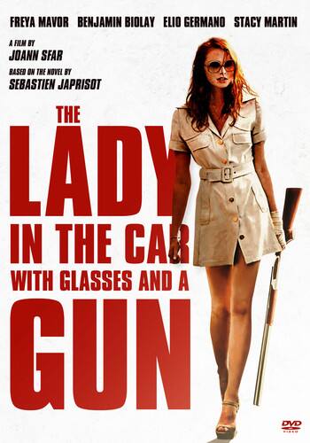 Front. The Lady in the Car With Glasses and a Gun   - DVD.