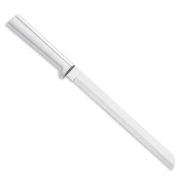 Rada - Cutlery 8-Inch Bread Knife Stainless Steel Serrated Blade, Aluminum Handle - Silver