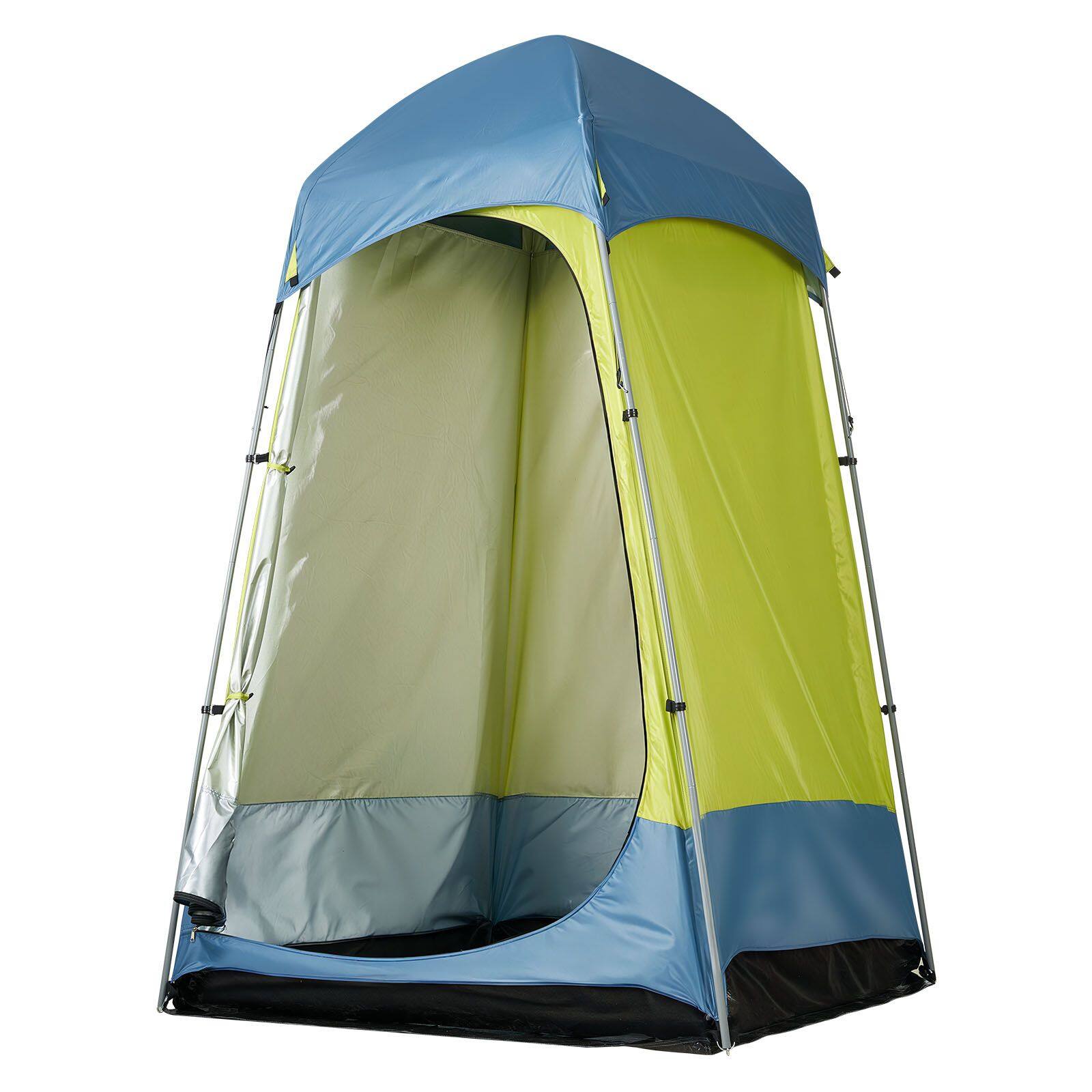 Alt View 7. Loheer - Loheer Camping Shower Tent Portable Privacy Tent Changing Room - Blue.