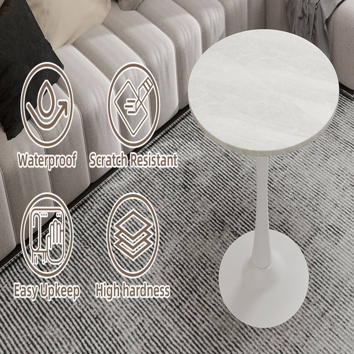 Waterproof  
Scratch Resistant  
Easy Upkeep  
High Hardness