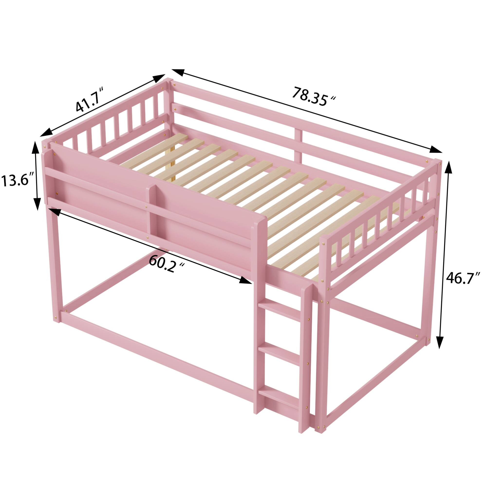 41.7"  
78.35"  
13.6"  
60.2"  
46.7"