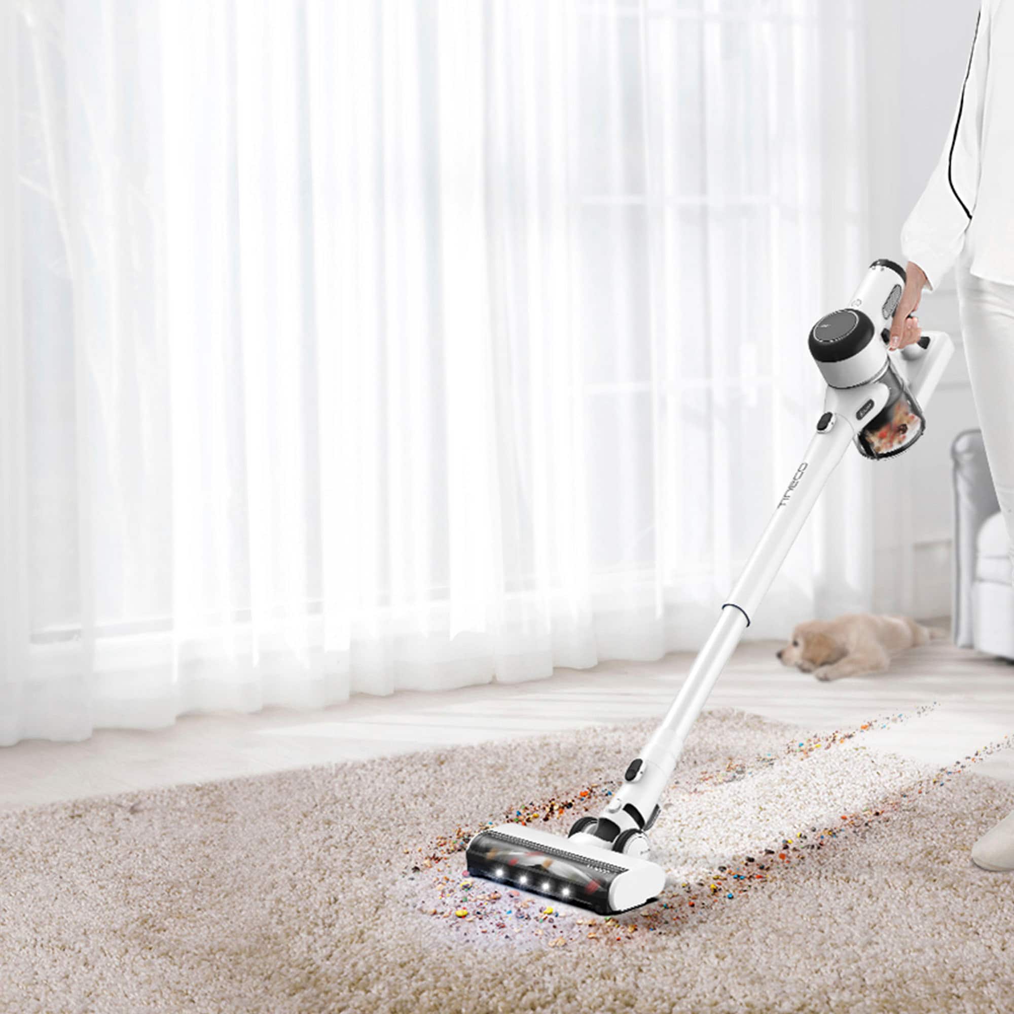 Alt View 12. Tineco - Restored Pure One X Pet Smart Cordless Vacuum (Refurbished) - White.