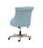 Alt View 14. Linon Home Décor - Sheehan Swivel Office Chair - Light Blue.