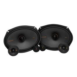 KICKER - 51KSS369 6x9" KS Series 3-Way Component Speaker System - Black