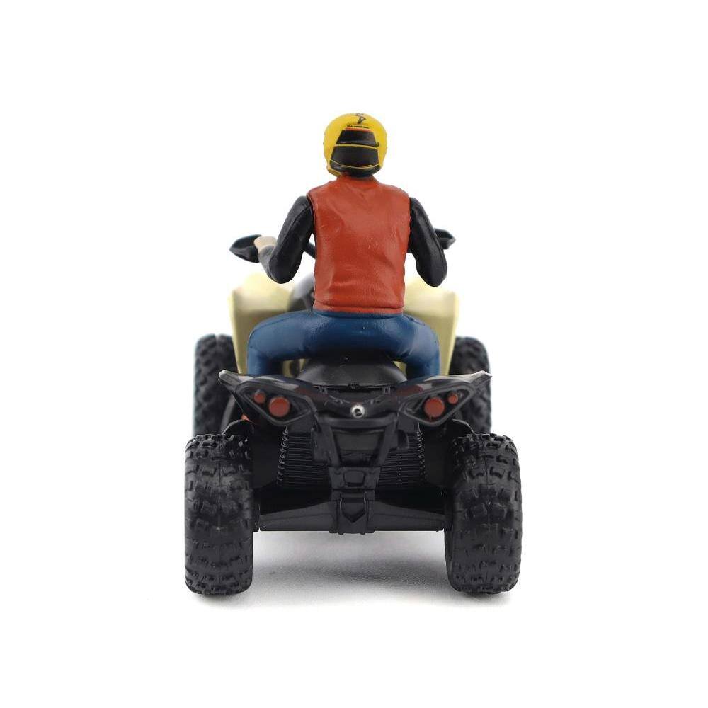 Alt View 1. BRP Models - Can-Am Renegade X XC 1000R ATV Desert Tan with Driver Figure 1/32 Diecast Model by BRP Models - Multi.
