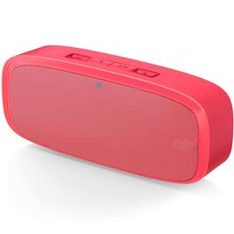 Cozy Serene - Wireless Portable Loud Stereo Sound Rich Bass 12-hour Playtime Built-in Mic. More - Red