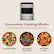 Convection Cooking Modes
Consistent results with optimal heating temperatures
Fresh Pizza Mode
No Preheat Slow Cook
No Preheat Air Fry