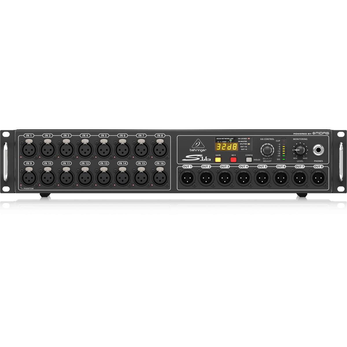 Behringer - Digital Snake S16 I/O Box with 16 Remote