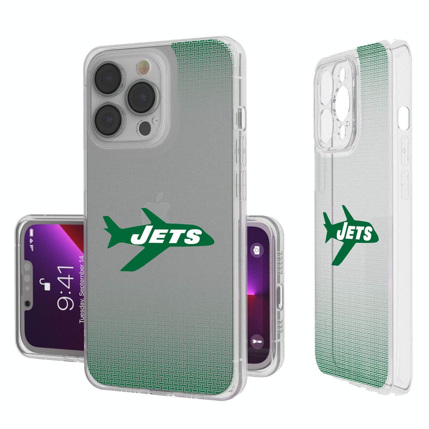 Keyscaper - NFL - New York Jets - Linen Logo iPhone Clear Case - 14 Pro Max - Multicolor price history on PriceWatchPro