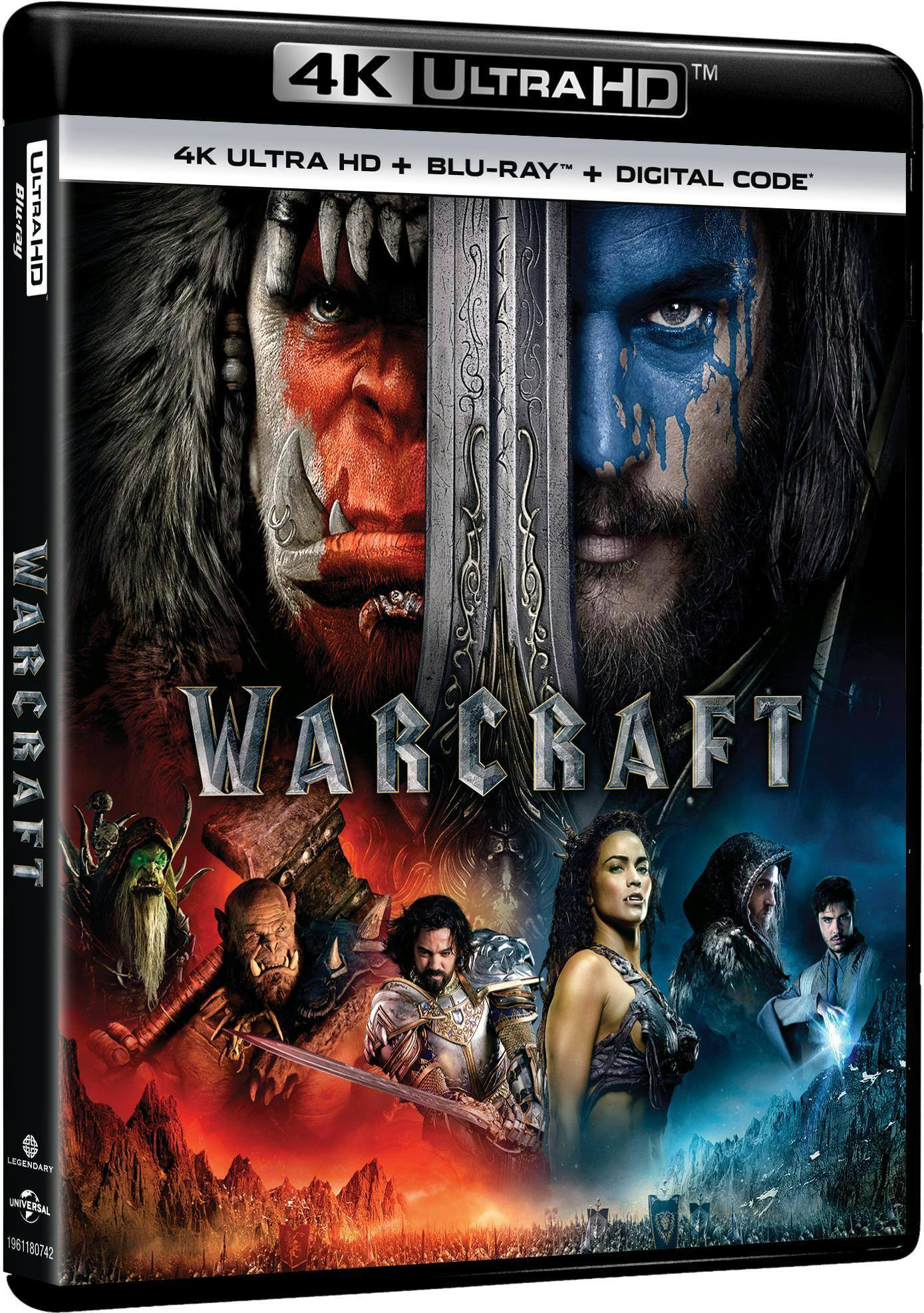 Angle. Warcraft   - 4K Blu-Ray.
