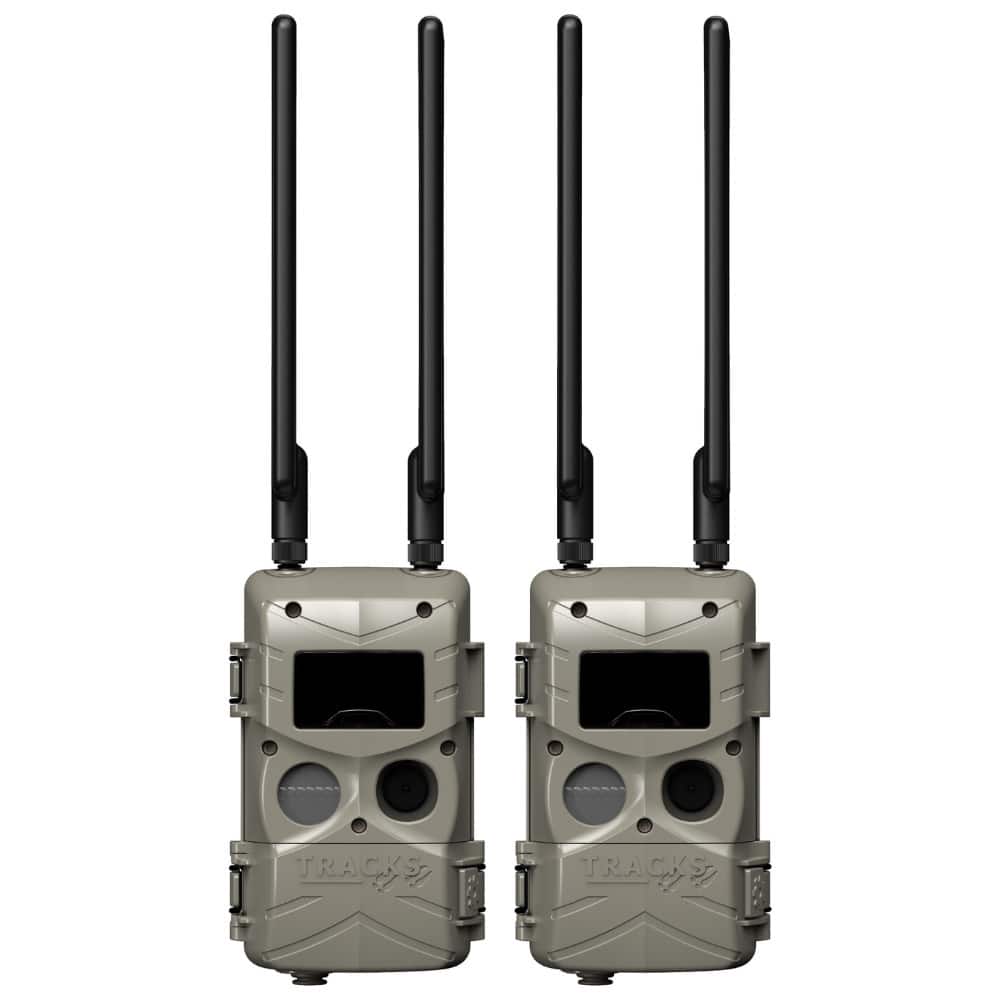 Cuddeback - Tracks Black Flash Standalone Cellular Trail Camera (2-Pack) price history on PriceWatchPro
