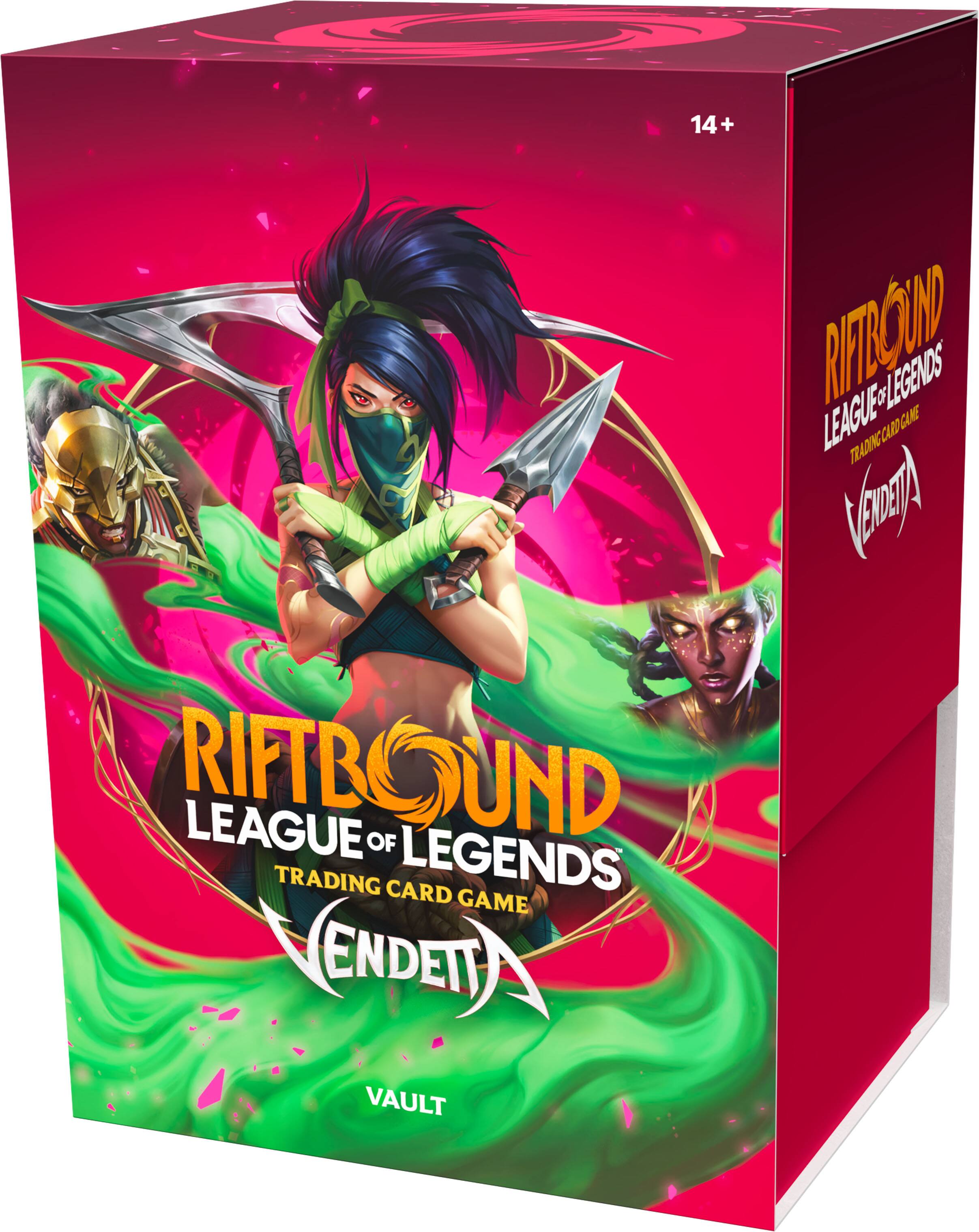 14+ RIFTBOUND LEAGUE OF LEGENDS TRADING CARD GAME VENDETTA VAULT