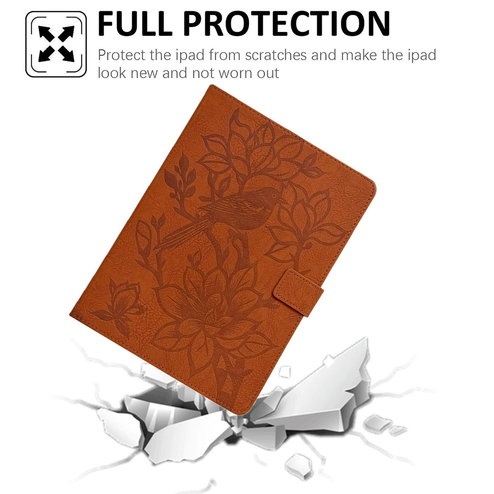 FULL PROTECTION  
Protect the iPad from scratches and make the iPad look new and not worn out