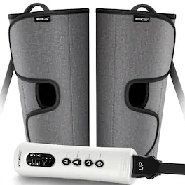 CINCOM - Air Compression Calf Massager with 3 Modes & 3 Intensities - Gray