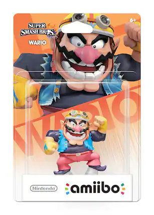 6+ SUPER SMASH BROS. WARIO
Nintendo amiibo