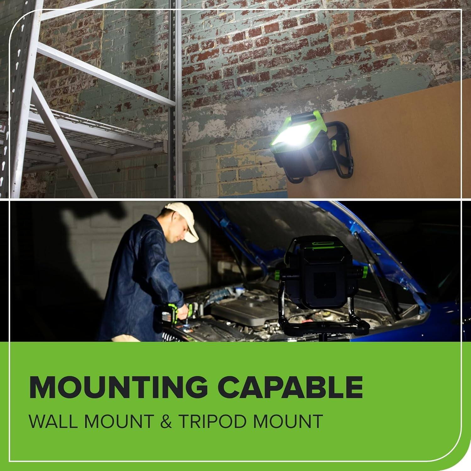 MOUNTING CAPABLE  
WALL MOUNT & TRIPOD MOUNT