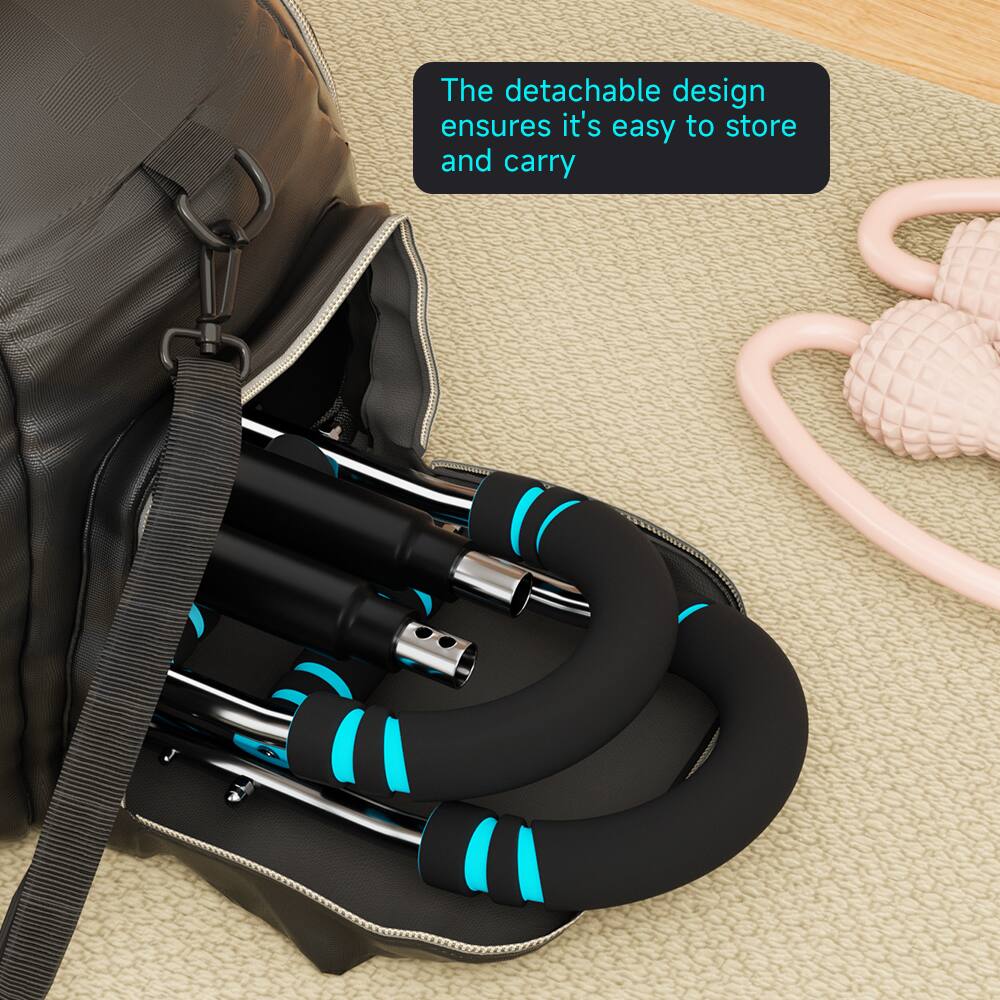 The detachable design ensures it's easy to store and carry