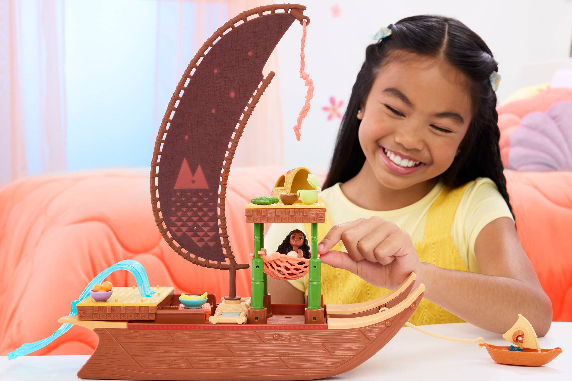 Alt View 17. Disney - Moana 2 Adventure Canoe Playset.