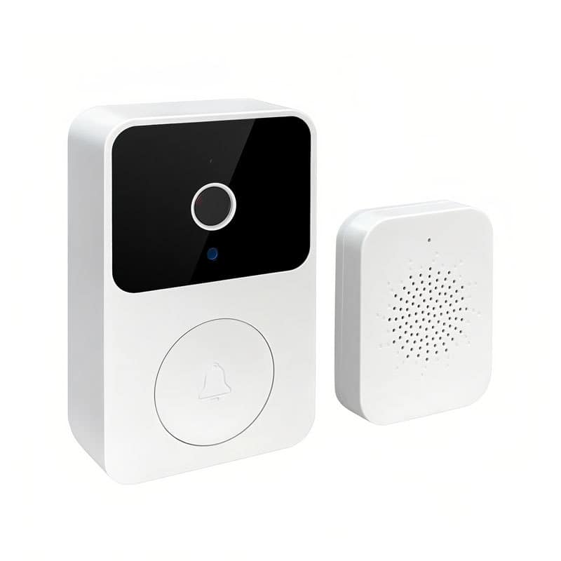 Cluzine - Long Battery Life Smart Video Doorbell with Indoor Chime,Two-Way Audio for Home