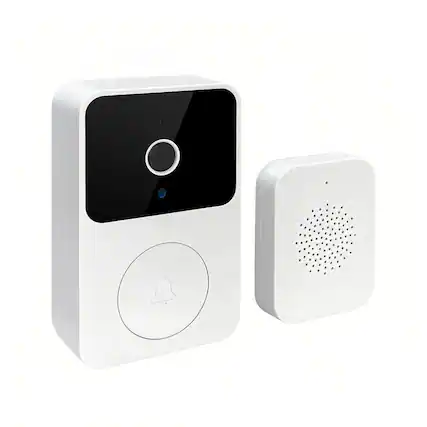 Front. Cluzine - Long Battery Life Smart Video Doorbell with Indoor Chime,Two-Way Audio for Home.
