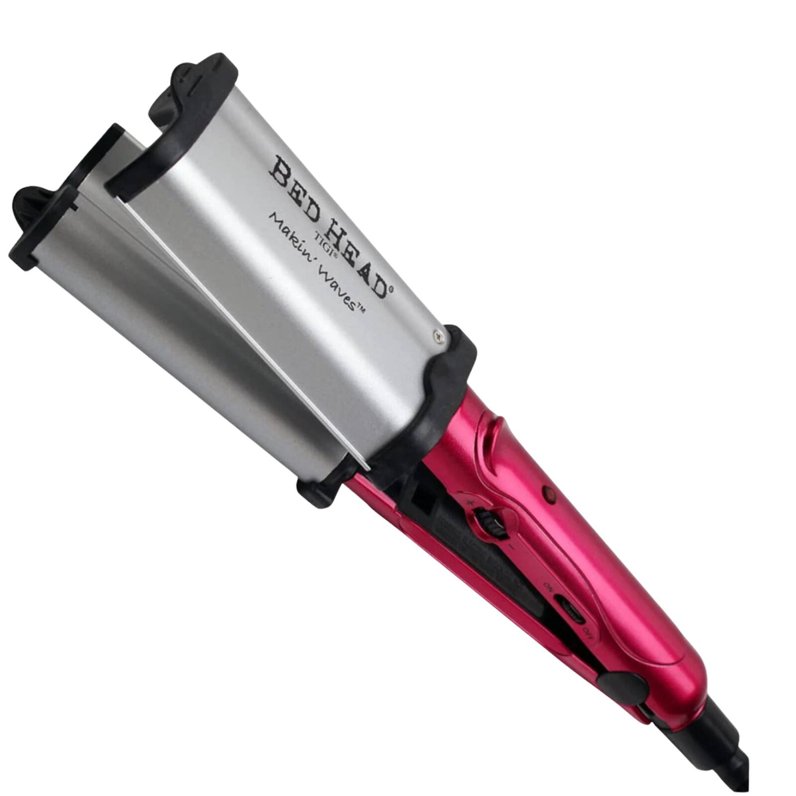 Bed Head - BH330 Makin' Waves Tourmaline Ceramic S Hair Waver 400F Adjustable Heat Beachy Waves for All Hair Types