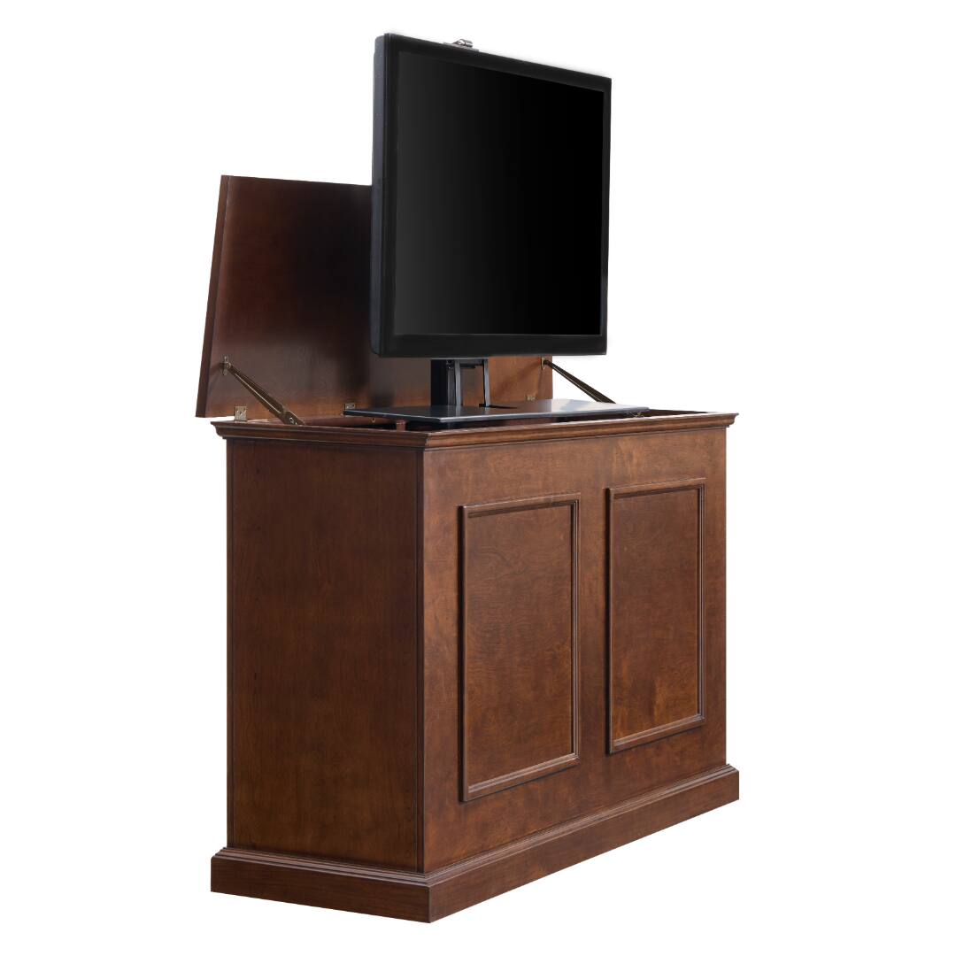 Alt View 10. Touchstone Home Products - The Grand Elevate by Touchstone - Smart Motorized TV Lift Cabinet for Flat Screen TVs up to 65 Inches - Espresso.