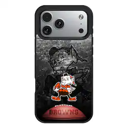 Keyscaper - NFL - Cleveland Browns Bump Case with 8.2ft Drop Protection - 16 - Multicolor