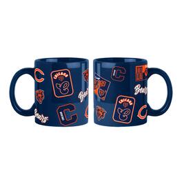 Logo Brands - Chicago Bears 2-Pack 15oz. Color Mug Set - Navy