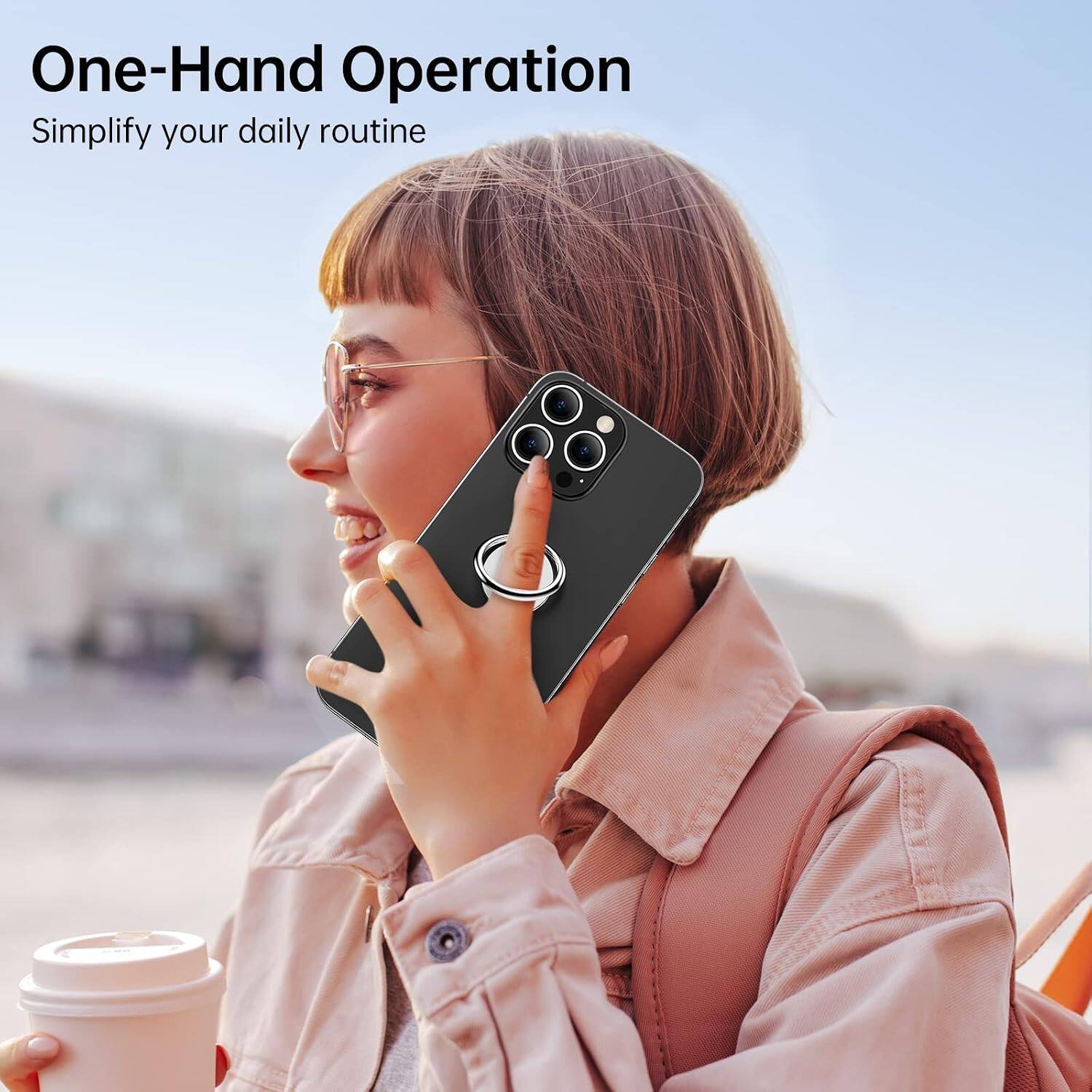 One-Hand Operation  
Simplify your daily routine