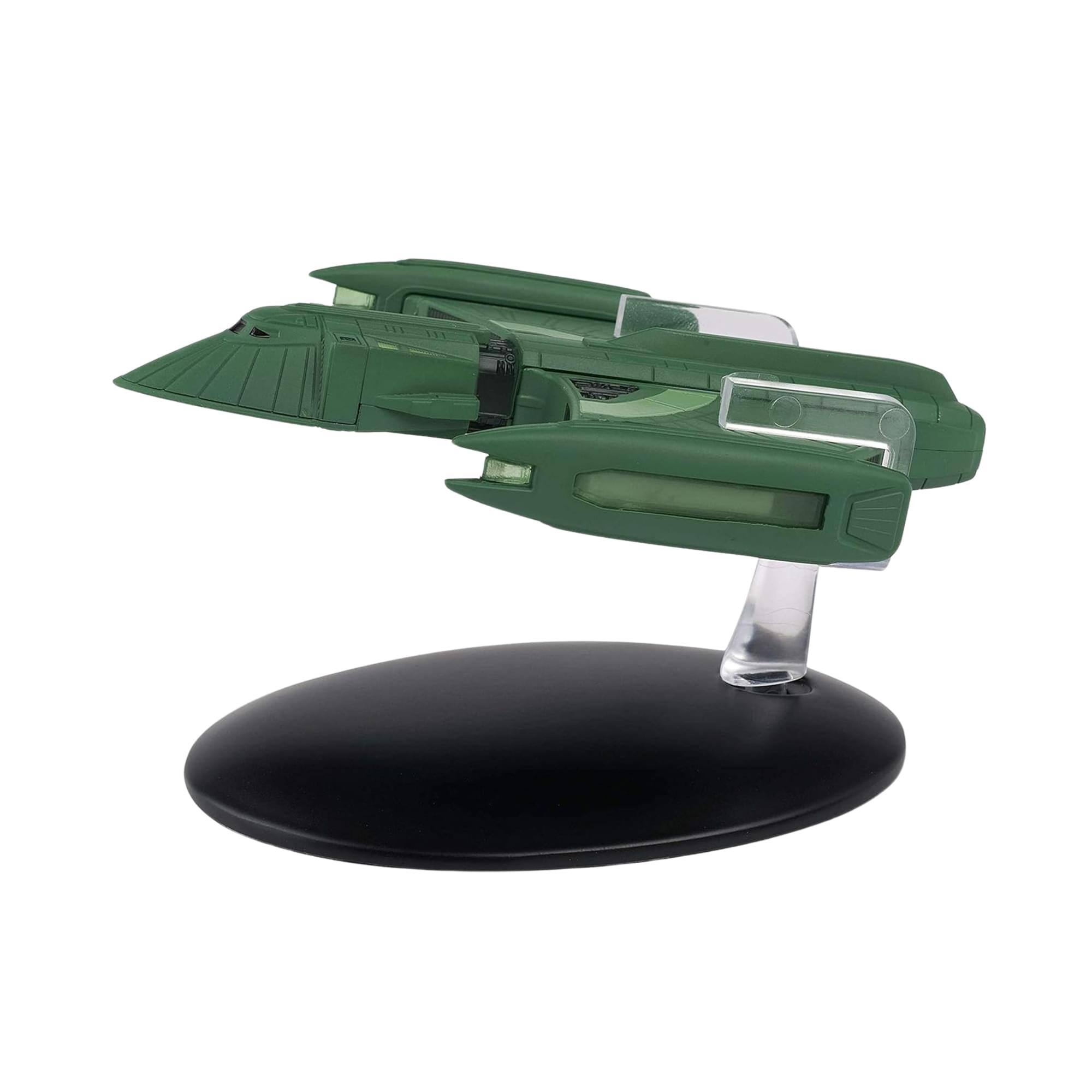 Alt View 1. Eaglemoss - Eaglemoss Star Trek Starship Replica | Romulan Scout - Green.